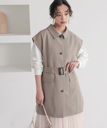 n'OrLABEL | 『ベルト付きジレ』(ベスト)