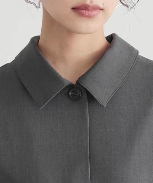 n'OrLABEL(ノアールレーベル)の「『ベルト付きジレ』(ベスト・レディース・グレイッシュベージュ/チャコール・2/1)」の16枚目の写真