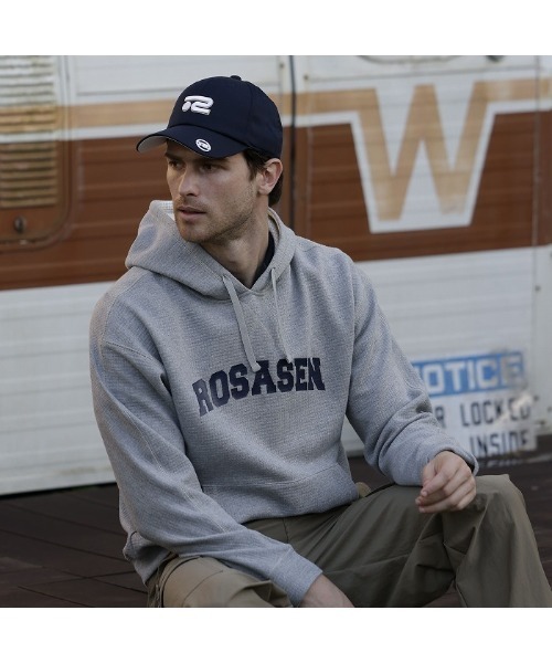 セール】【Rosasen/GOLF】裏ワッフルフーディー（パーカー）｜ROSASEN