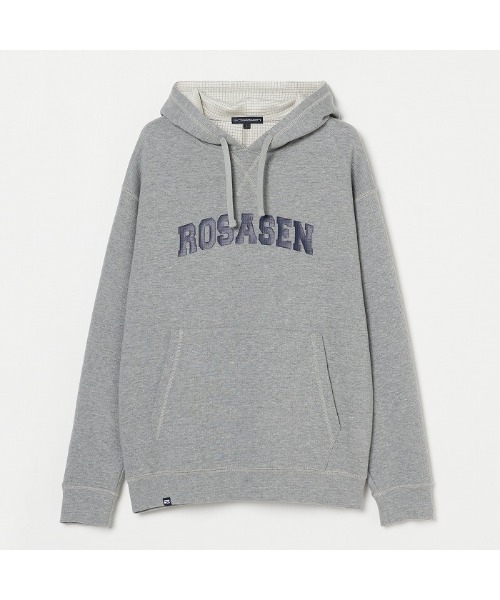ROSASEN(ロサーセン)の「【Rosasen/GOLF】裏ワッフルフーディー(パーカー・メンズ・ダークネイビー/グレー・50)」の3枚目の写真