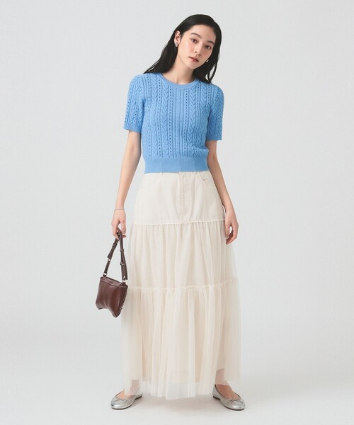 【最終値下げ】BEAMS LIGHTS ケーブルクルーネックプルオーバー hz9916-05_1.jpg