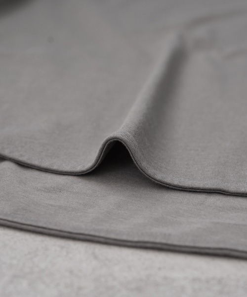 reca（レカ）の「裾ラウンドロンＴシャツ（Tシャツ/カットソー・レディース・アイボリー/グレー/ブラック・M）」の10枚目の写真