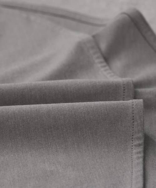 reca（レカ）の「裾ラウンドロンＴシャツ（Tシャツ/カットソー・レディース・アイボリー/グレー/ブラック・M）」の14枚目の写真