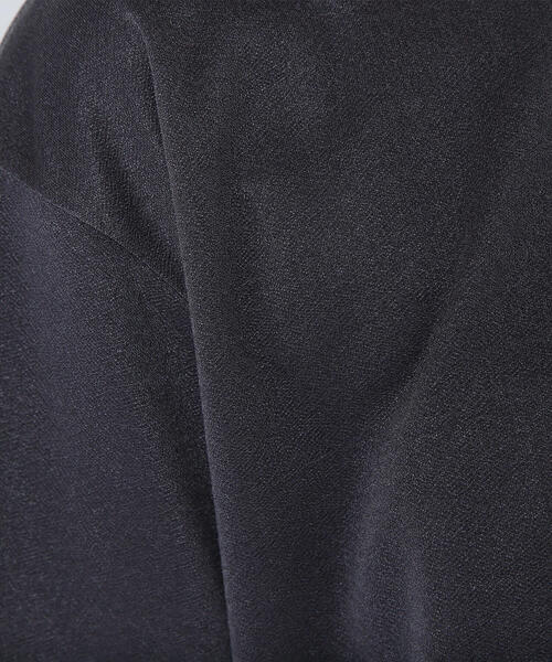 NATURAL BEAUTY BASIC(ナチュラルビューティーベーシック)の「◇ 【Oggi掲載】グロッシーシアーレイヤードTシャツ(Tシャツ/カットソー・レディース・チャコールグレー/オフホワイト/ブラウン・FREE)」の12枚目の写真