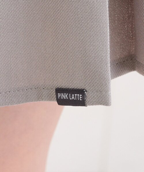 PINK-latte(ピンクラテ)の「インパンプリーツ無地スカート(スカート・キッズ・グレー/ブラック/ライトベージュ・13/14/15 /16)」の11枚目の写真