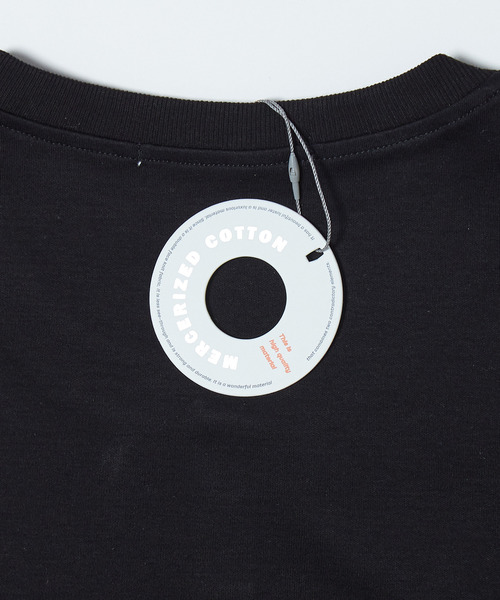 MEN'S MELROSE(メンズメルローズ)の「マーセライズポンチ1BTヘンリーネックハーフスリーブ(Tシャツ/カットソー・メンズ・ベージュ/ホワイト/ブラック・2/3/4)」の12枚目の写真
