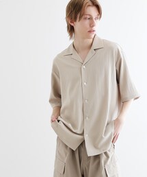 tk.TAKEO KIKUCHI | 楊柳プリントシャツ(シャツ/ブラウス)