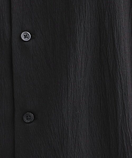 tk.TAKEO KIKUCHI（ティーケータケオキクチ）の「◆楊柳オープンカラーシャツ（シャツ/ブラウス・メンズ・ライトグレー/ブラック/ダークブラウン/ブルー・02/03/04）」の16枚目の写真