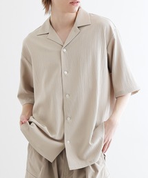 tk.TAKEO KIKUCHI | 楊柳オープンカラーシャツ(シャツ/ブラウス)