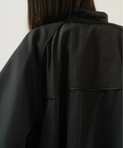 Knuth Marf balloon sleeve nylon jacket