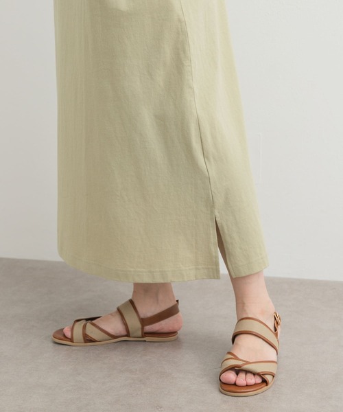 Champion(チャンピオン)の「『別注』CHAMPION×DOORS Jersey One-Piece(ワンピース・レディース・ブラック/グレー/ネイビー/ベージュ・ONE)」の7枚目の写真