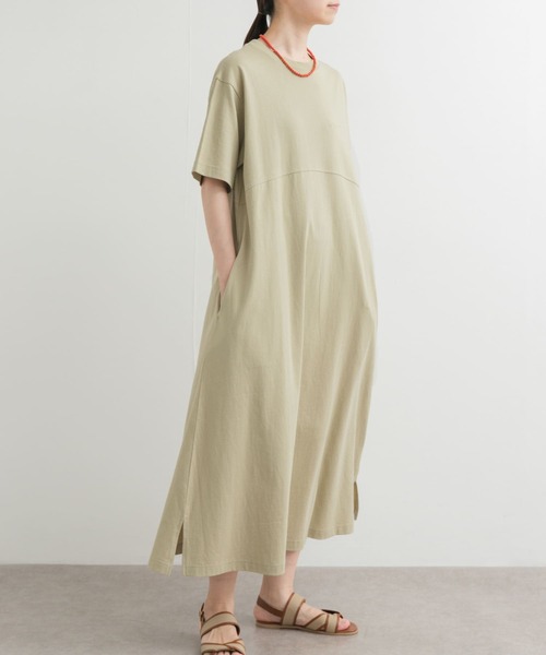 Champion(チャンピオン)の「『別注』CHAMPION×DOORS Jersey One-Piece(ワンピース・レディース・ブラック/グレー/ネイビー/ベージュ・ONE)」の11枚目の写真