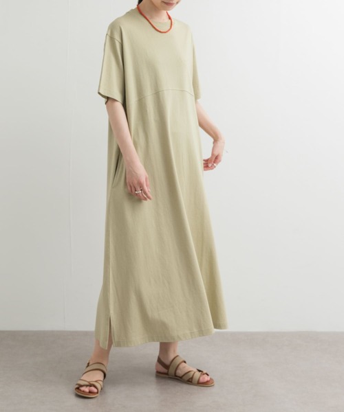 Champion(チャンピオン)の「『別注』CHAMPION×DOORS Jersey One-Piece(ワンピース・レディース・ブラック/グレー/ネイビー/ベージュ・ONE)」の12枚目の写真