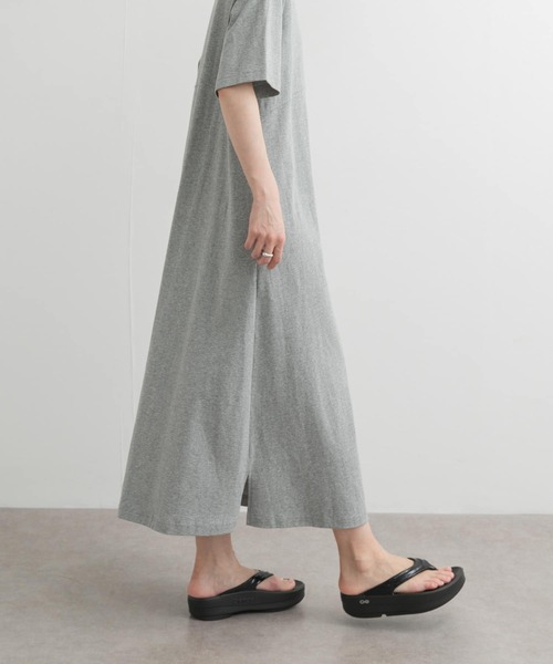 Champion(チャンピオン)の「『別注』CHAMPION×DOORS Jersey One-Piece(ワンピース・レディース・ブラック/グレー/ネイビー/ベージュ・ONE)」の14枚目の写真