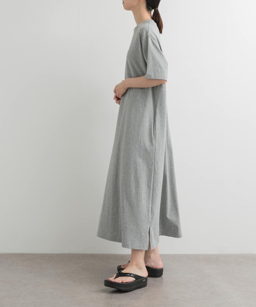 Champion(チャンピオン)の「『別注』CHAMPION×DOORS Jersey One-Piece(ワンピース・レディース・ブラック/グレー/ネイビー/ベージュ・ONE)」の16枚目の写真