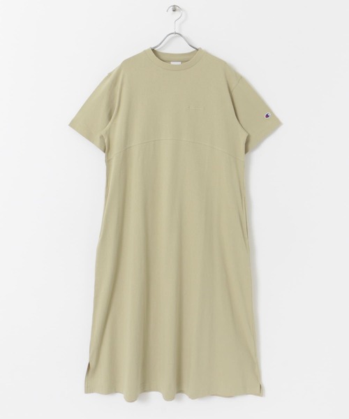 Champion(チャンピオン)の「『別注』CHAMPION×DOORS Jersey One-Piece(ワンピース・レディース・ブラック/グレー/ネイビー/ベージュ・ONE)」の19枚目の写真