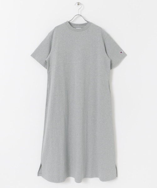 Champion(チャンピオン)の「『別注』CHAMPION×DOORS Jersey One-Piece(ワンピース・レディース・ブラック/グレー/ネイビー/ベージュ・ONE)」の22枚目の写真