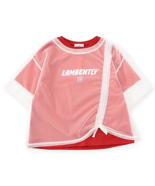 algy(アルジー)の「シャーリングチュールトップス&Tセット(Tシャツ/カットソー・キッズ・レッド/オフホワイト/ブラック・SMALL/MEDIUM/X-SMALL/XX-SMALL)」の14枚目の写真