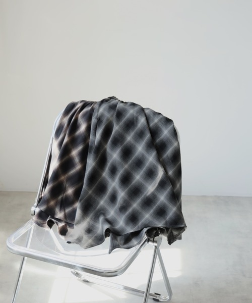 Ulysses(ユリシス)の「アシンメトリーチェックスカート(スカート・レディース・ブラック/ブラウン・S)」の15枚目の写真