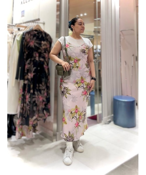 ALLSAINTS(オールセインツ)の「BRYONY DRESS | BRYONY ドレス・ワンピース(ワンピース・レディース・ピンク系その他・6/8/4/10)」の7枚目の写真