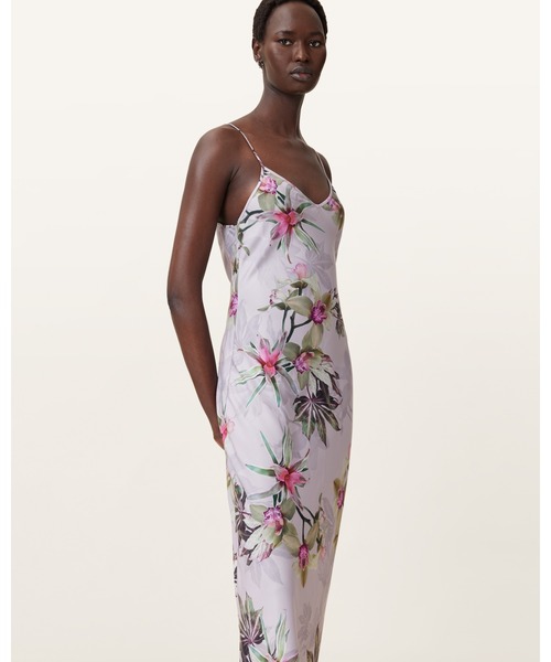 ALLSAINTS(オールセインツ)の「BRYONY DRESS | BRYONY ドレス・ワンピース(ワンピース・レディース・ピンク系その他・6/8/4/10)」の4枚目の写真