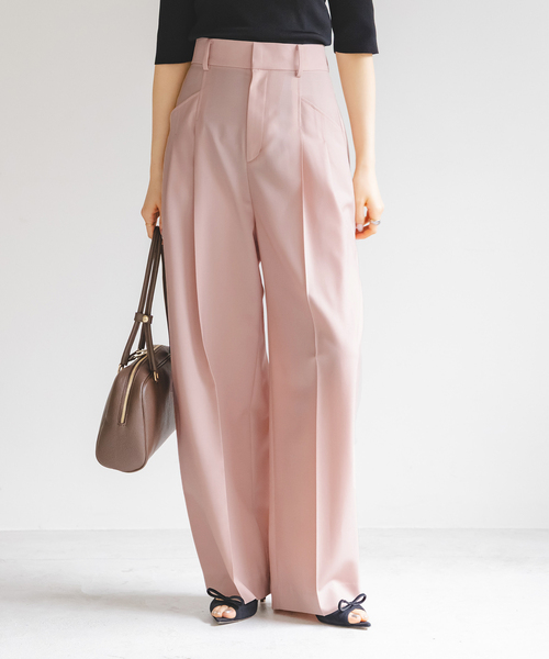 【試着のみ新品】Noble ナイロンタフタボリュームパンツ ナイロンタフタボリュームパンツ（その他パンツ）｜NOBLE