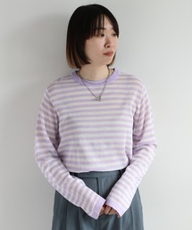 セール】「ラベンダー」に該当するニット/セーターファッション