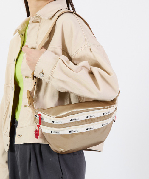 未使用級✨LeSportsac×HARIBO コラボ ゴールドボディバッグ HERITAGE BELT BAG ハリボーゴールドベアーズ（ボディバッグ