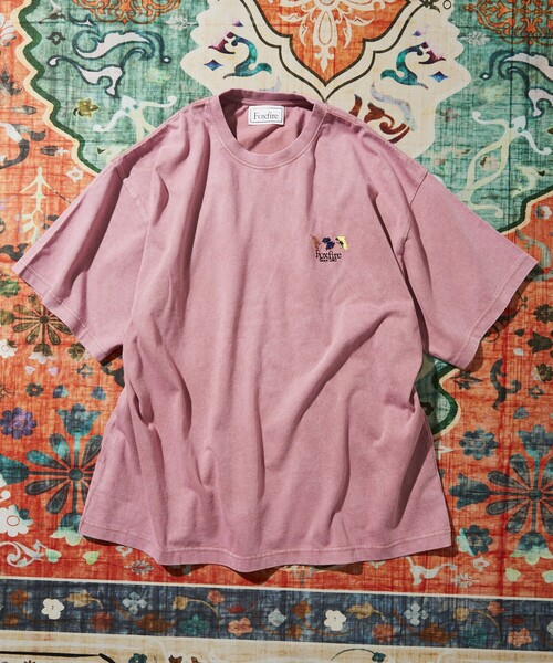 Foxfire(フォックスファイヤー)の「Foxfire/フォックスファイヤー 別注 刺繍ロゴ ショートスリーブTシャツ/パウダー加工(Tシャツ/カットソー・メンズ・レッド/ホワイト/ブラック・MEDIUM/LARGE)」の11枚目の写真