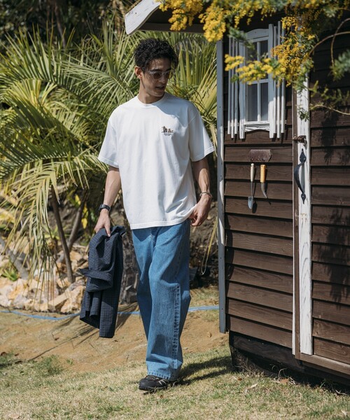 Foxfire(フォックスファイヤー)の「Foxfire/フォックスファイヤー 別注 刺繍ロゴ ショートスリーブTシャツ/パウダー加工(Tシャツ/カットソー・メンズ・レッド/ホワイト/ブラック・MEDIUM/LARGE)」の19枚目の写真