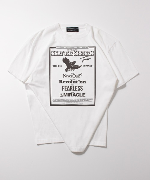 LIBERTY CITY（リバティシティ）の「【LIBERTY CITY/リバティーシティ】 [BEAT THE SIXTEEN TOUR] Tシャツ（Tシャツ/カットソー・メンズ・ホワイト/ブラック/ブルー・2/3/4）」の4枚目の写真