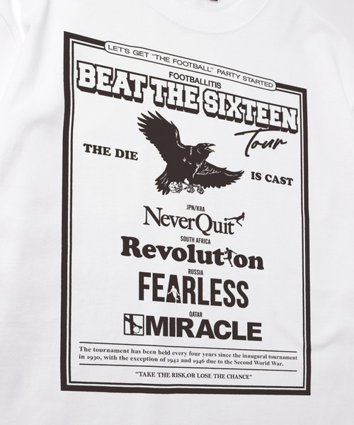 LIBERTY CITY（リバティシティ）の「【LIBERTY CITY/リバティーシティ】 [BEAT THE SIXTEEN TOUR] Tシャツ（Tシャツ/カットソー・メンズ・ホワイト/ブラック/ブルー・2/3/4）」の5枚目の写真