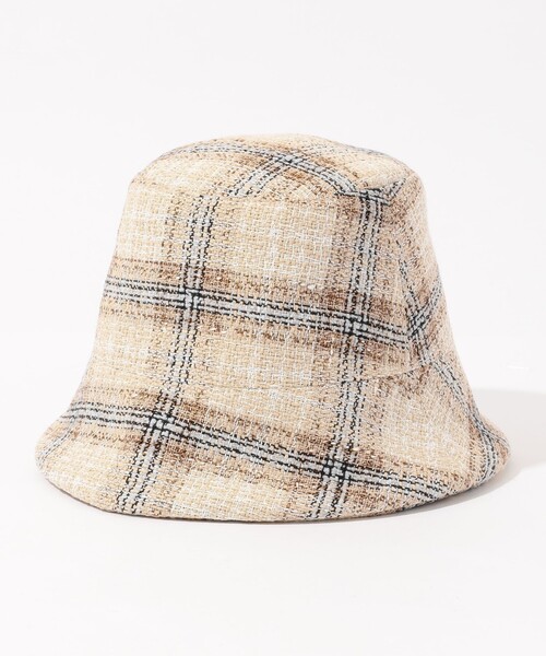 La Maison de Lyllis(メゾンドリリス)の「La Maison de Lyllis BELL バケットハット(ハット・レディース・ベージュ系その他・FREE)」の4枚目の写真