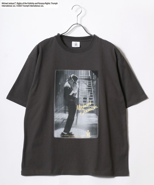 MICHAEL JACKSON IMMORTAL Tシャツ レディース セール】2025SS MICHAEL JACKSON/マイケルジャクソン フォト