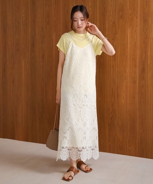 Bab(バブ)の「【S・Mサイズ展開】レースバックリボンキャミワンピース(ワンピース・レディース・ホワイト系その他/モカ/ブラック・MEDIUM/SMALL)」の16枚目の写真