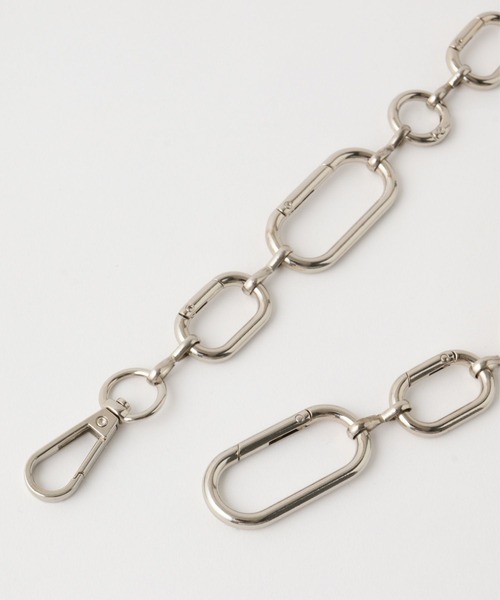 BEEDEN（ビーデン）の「CHAIN BELT（ベルト・レディース・シルバー・FREE）」の2枚目の写真