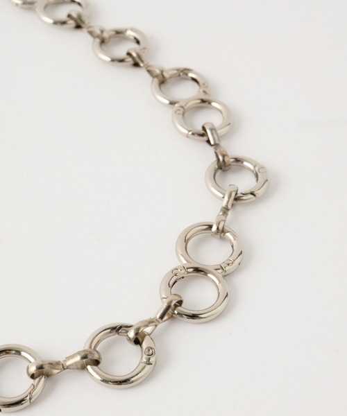 BEEDEN（ビーデン）の「CHAIN BELT（ベルト・レディース・シルバー・FREE）」の3枚目の写真