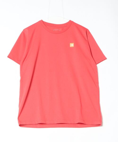 THE NORTH FACE（ザノースフェイス）の「ザ ノース フェイス THE NORTH FACE S/S Small Box Logo Tee_ショートスリーブスモールボックスロゴティー（Tシャツ/カットソー・レディース・ローズ/ブラック/ホワイト/ネイビー・S/M/L/XL）」の4枚目の写真