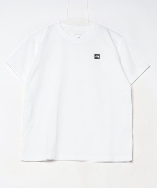 THE NORTH FACE（ザノースフェイス）の「ザ ノース フェイス THE NORTH FACE S/S Small Box Logo Tee_ショートスリーブスモールボックスロゴティー（Tシャツ/カットソー・レディース・ローズ/ブラック/ホワイト/ネイビー・S/M/L/XL）」の2枚目の写真