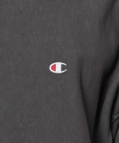 別注 champion リバースウィーブ スモールロゴ BLACK セール】【Champion(チャンピオン)】別注オーバーダイリバース
