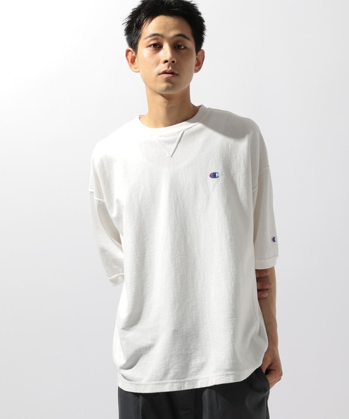 お買い得モデル セール】【Champion(チャンピオン)】別注オーバーダイリバース トップス