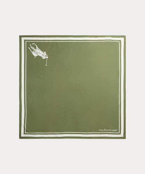 半額以下！ラルフローレン★Big Pony コットンスカーフ★ POLO RALPH LAUREN（ポロ ラルフ ローレン）の「Big Pony コットン