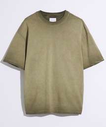 WEARSTAND | 【WEARSTAND/ウェアスタンド】Pigment T-Shirt / ピグメント加工Tシャツ / セットアップ / ビンテージ風 / レギュラーフィット(Tシャツ/カットソー)
