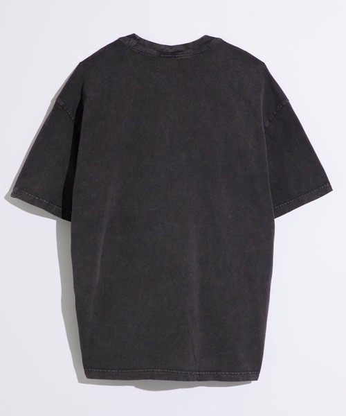 WEARSTAND（ウェアスタンド）の「【WEARSTAND/ウェアスタンド】Pigment T-Shirt  / ピグメント加工Tシャツ / セットアップ / ビンテージ風 / レギュラーフィット（Tシャツ/カットソー・メンズ・ブラック/カーキ/グレー・MEDIUM/LARGE/X-LARGE）」の5枚目の写真