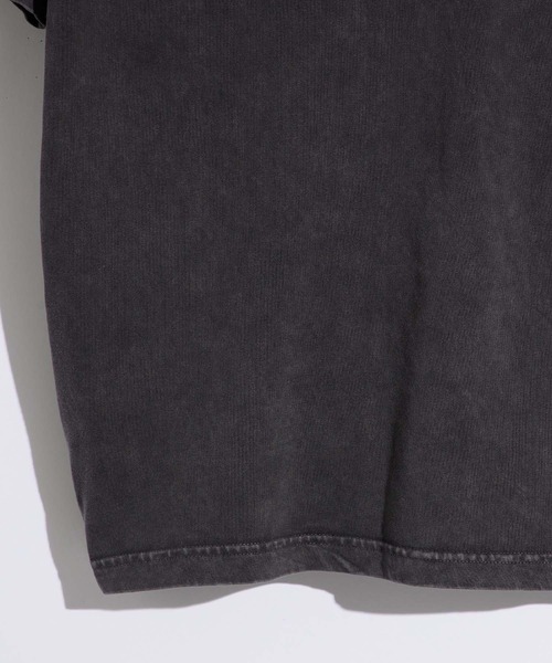 WEARSTAND（ウェアスタンド）の「【WEARSTAND/ウェアスタンド】Pigment T-Shirt  / ピグメント加工Tシャツ / セットアップ / ビンテージ風 / レギュラーフィット（Tシャツ/カットソー・メンズ・ブラック/カーキ/グレー・MEDIUM/LARGE/X-LARGE）」の8枚目の写真