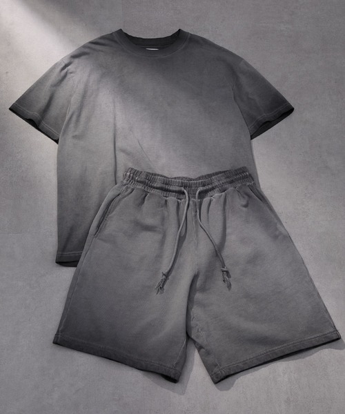 WEARSTAND（ウェアスタンド）の「【WEARSTAND/ウェアスタンド】Pigment T-Shirt  / ピグメント加工Tシャツ / セットアップ / ビンテージ風 / レギュラーフィット（Tシャツ/カットソー・メンズ・ブラック/カーキ/グレー・MEDIUM/LARGE/X-LARGE）」の15枚目の写真