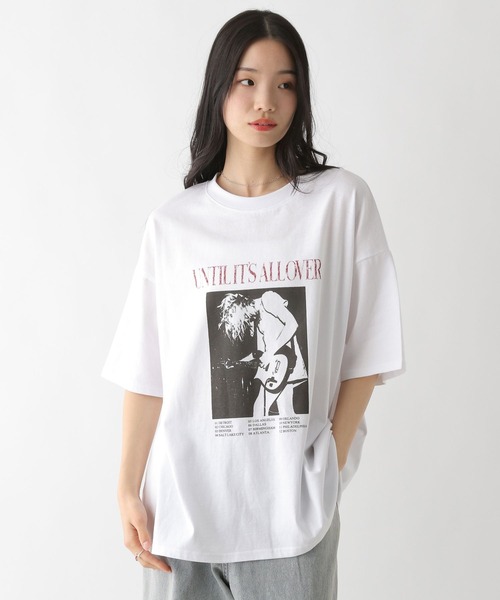 セール】WEB限定 ヴィンテージプリントTEE 497424（Tシャツ/カットソー