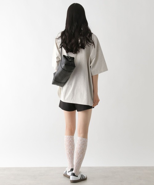 Heather(ヘザー)の「WEB限定 ヴィンテージプリントTEE 497424(Tシャツ/カットソー・レディース・オフホワイト/スミクロ/オートミール・FREE)」の18枚目の写真