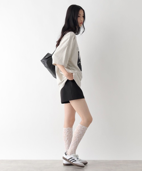 Heather(ヘザー)の「WEB限定 ヴィンテージプリントTEE 497424(Tシャツ/カットソー・レディース・オフホワイト/スミクロ/オートミール・FREE)」の19枚目の写真