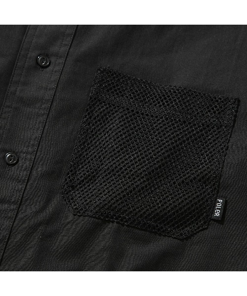 Kinetics(キネティクス)の「POLER STRECH MULTI POCKET L/S RELAX FIT SHIRT JKT (ポーラー ストレッチマルチポケットエルエスリラックスフィットシャツジャケット)(シャツ/ブラウス・メンズ・ブラック・X-LARGE/LARGE/MEDIUM)」の4枚目の写真